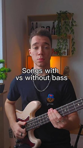 285K views · 24K reactions | With bass vs No bass #bass #bassist #bassguitar | Stefan Lukić | Facebook
