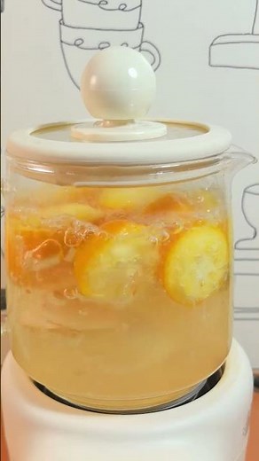 秋冬必備｜金桔潤潤水，超級滋潤 DOU+上熱門 #養生食療食譜 #養生壺食譜 #養生壺裡煮果茶 #誰懂這一口的好喫程度 #美食小技巧