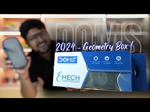 Doms E Mech Geometry Box ✨Innovative Hard Case with 2-in-1 Anti-Slip Compass 📐 Review