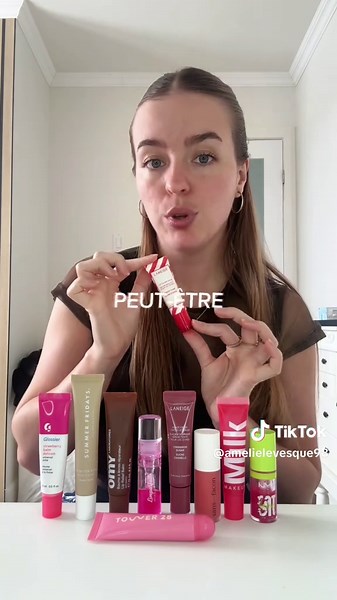 Baumes et huile à lèvres en rafale, je recommande: oui, non, ou peut-être ✨ Êtes-vous d’accord? • #lipbalmreview #lipoilreview #yesnomaybe #lipproducts #lipbalmcollection @Summer Fridays @Boutique Limparfaite inc. @laneigeca @Sans-Facon Cosmétiques @milkmakeup