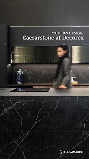 Two kitchens. One design standard. At @decorexafrica Cape Town 2025, Caesarstone showcased the sculptural strength of Smokestone and the bold elegance of Vanilla Noir. From seamless veining to integrated design, each space proves that surface innovation is the foundation of exceptional kitchens. Kitchens by: @graniteobjectscape, @mce_cupboards, @kitchens.unique, @blum_southafrica #caesarstonesa #decorex2025 #decorex #porcelain #kitchenisland #luxuriouskitchens #interiordesign #homedecor #LivingW