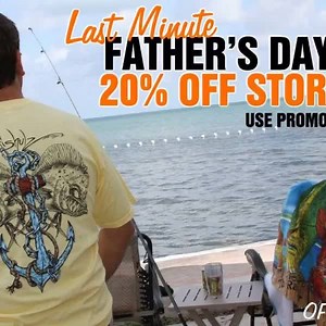 107 reactions · 20 shares | Last Minute Father's Day Special 20% OFF SITEWIDE! At check-out enter code: MYDAD www.ofishulz.com (Exp June 20th) | Steve Diossy Marine Artist | Facebook