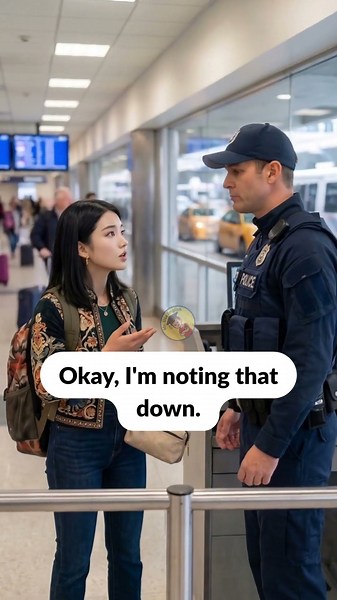 I Lost My Passport!" 🚨 Real English Conversation at the Airport | Speak English Fluently #shorts