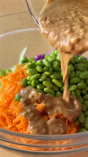 180K views · 1.4K reactions | You’ve gotta try this easy Thai peanut salad! It’s perfect for pairing with a plant protein and enjoying as a main or side dish at picnics, potlucks, BBQs, or a mid-week meal! Recipe: https://plantbasedonabudget.com/crunchy-salad-with-peanut-dressing/ #saladidea #crunchysalad #peanutdressing #summerrecipe #vegan #healthyrecipe #veganrecipes #saladrecipe #peanut | Plant-Based on a Budget | Facebook