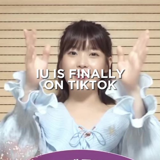 IU'S FIRST TIKTOK VIDEO IS UP NOW. GO AND HER FOLLOW ACCOUNT NOW #fyp #foryou #foryoupage #iu #아이유 #이지은 #leejieun #kpop #kdrama #kdramafyp #kpopfyp #dlwlrma #UAENA