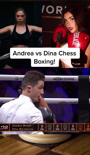 Heartfelt Chess Boxing Battle Between Andrea and Dina