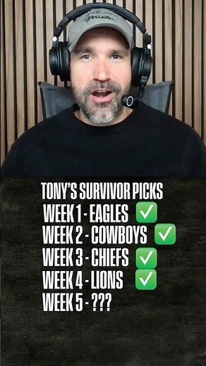 🔥 NFL Week 5 Survivor Pool Pick (MUST Play + Teams to Avoid!)