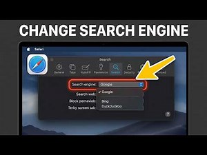 How to Change the Default Search Engine in Safari on MacBook