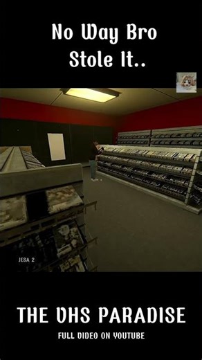 Stealing every tape in the retro store #shorts #meme #nostalgia