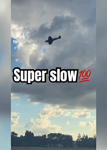 FlightLine Spitfire slow pass #rcplane #aviation #rc