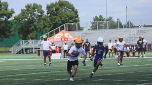 Wayne State University hosts high school football 7 on 7 camp