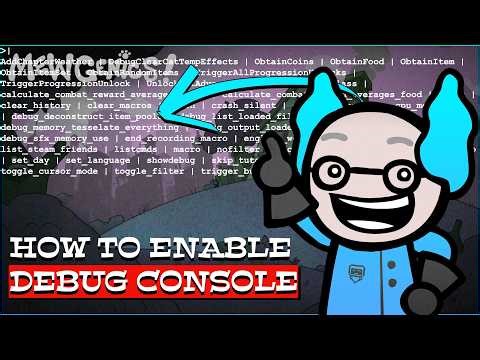 How to Enable Debug Console - Mewgenics