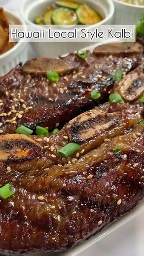 HAWAII LOCAL STYLE KALBI SHORT RIBS #shorts