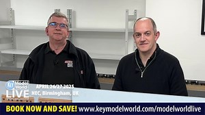 🚨FIVE WEEKS TO GO!🚨 The final countdown to Model World LIVE 2025. The National Modelling Exhibition takes place on April 26/27 2025 at the NEC in Birmingham and features: ✔ Model railways ✔ Scale modelling ✔ Radio control ✔ Slot cars ✔ Interactive stands ✔ Model manufacturers ✔ Trade stands ✔ Full-size exhibits Book your discount advance tickets before April 21 2025 at 11:59pm to SAVE over on the door prices AND get early entry from 9.30am each day. Book today here: https://shop.keymodelworld.