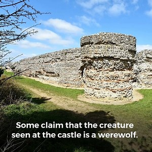6.4K views · 12 reactions | It is said that a demon dog with flaming eyes haunts Burgh Castle. Read about it here: https://www.edp24.co.uk/news/weird-norfolk-black-shuck-old-scarfe-burgh-castle-1-5752287 | EDP 24 | Facebook