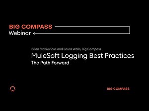 MuleSoft Logging Best Practices