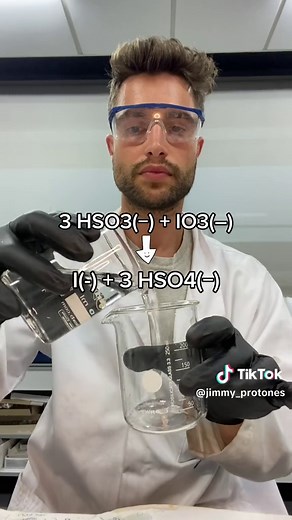 Experimento del reloj de yodo explicado paso a paso