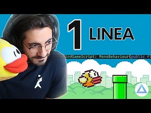 Como hice FLAPPYBIRD en 1 LINEA de CODIGO! 🐥