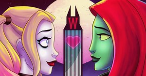 Harley Quinn & Poison Ivy Face "A Very Problematic Valentine's Day"