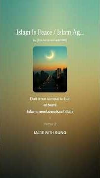 Islam Is Peace-Islam Agama DamaiII #islamicsong #islamichiphop #islamispeace #islamrahmatanlilalamin