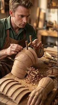 Steve Rogers Builds Life-Size Wooden Captain America Armor #aiarchitecture #aframe