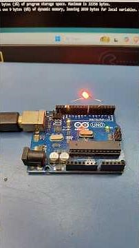 Arduino UNO project with PWM signal #electronic #diy #project #tech #diyelectronics