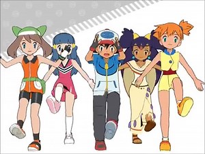 【Pokemon MMD】小智和他的后宫们Spring Shower