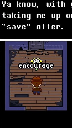 Making Flowey Mad in Undertale Yellow