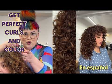 How to Refresh Curls & Color | Curl and Color Tutorial with Matrix Pro Artist Pati Rodriguez ✨