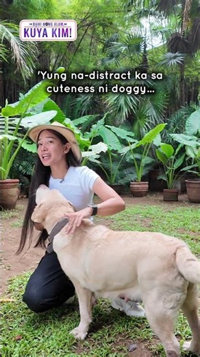 When you get distracted by a doggy's cuteness | You Know So Much, Kuya Kim!
