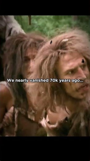 We almost went extinct...