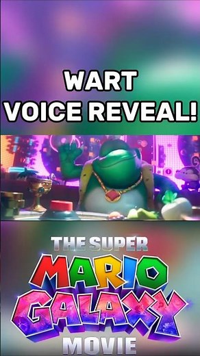 The Super Mario Galaxy Movie NEW WART REVEAL! #nintendo #supermario #gaming