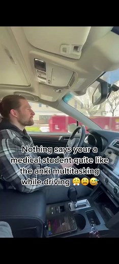 Studying Medicine and Driving: Multitasking with Anki Flashcards