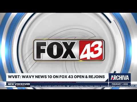 WVBT: WAVY News 10 on FOX 43 Open & Rejoins - New Voiceover | February 1, 2026