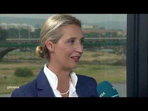 Interview mit Alice Weidel (AfD) am Wahlabend (01.09.19)
