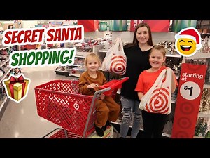 SECRET SANTA SHOPPING FOR OUR CHRISTMAS GIFT EXCHANGE!