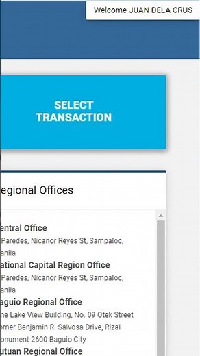 How to change your PRC LERIS account password