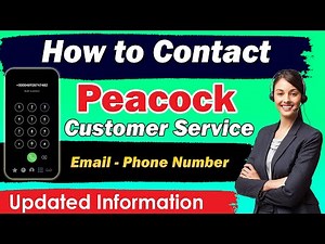 Peacock customer service phone number | peacock customer service phone number live person - UPDATED