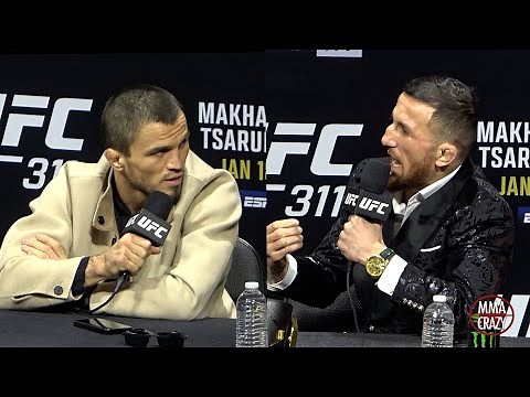 Merab Dvalishvili vs. Umar Nurmagomedov Press Conference Highlights UFC 311