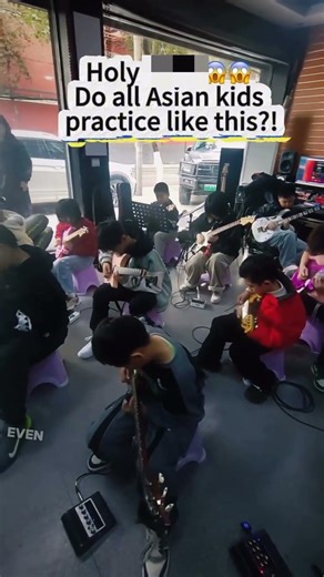 How Kids In Asia Practice Guitar