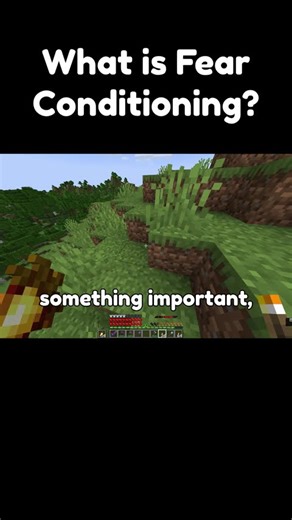Did you know people remember lessons better through fear than comfort? #minecraft