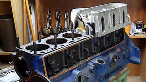 Freaky Ford 300 Inline-Six Topped With Sliced-and-Diced Chevy LS Head