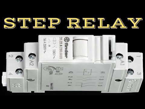 Modular Step Relay | Step Relay | Latch Relay | How Step Relay Works? | How Latch Relay Works? |