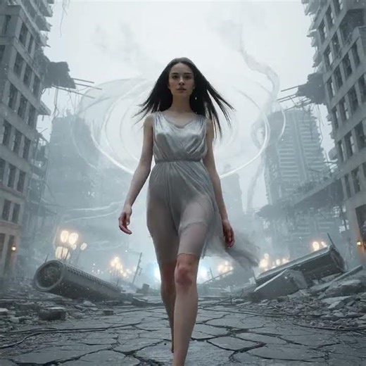 strong post-apocalyptic and supernatural tone.