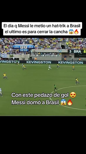 Lionel Messi hat-trik vs Brasil || the goat #paratii #futbol⚽️ #argentina🇦🇷 #messi #brasil🇧🇷