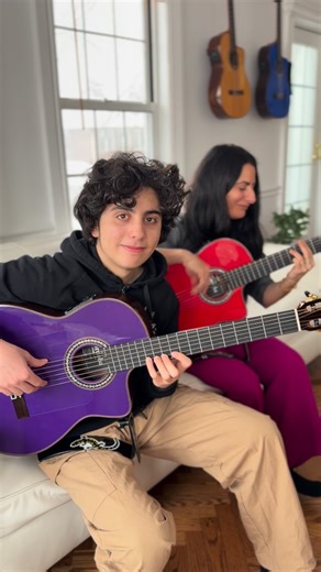 Quarantined Quartet on Instagram: "The flu won’t stop our streak 🤧🎸🤒 #QuarantinedQuartet practice day 2,109! ‘Neo-Rumba’ comes out this Friday. Pre-save it with the link in bio. #theflusucks #guitar"