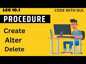 Stored Procedure in SQL | Create | Alter| Delete