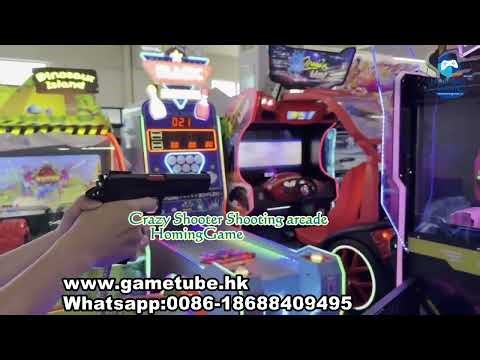 HomingGame Factory Crazy Shooter Shooting Arcade Game Machine – New Design Gun Shooting Simulator