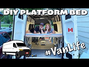 PLATFORM BED • DIY Sprinter Van Conversion
