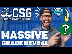HUGE CSG Grading Reveal - 70+ Football Cards & TONS of 💎!